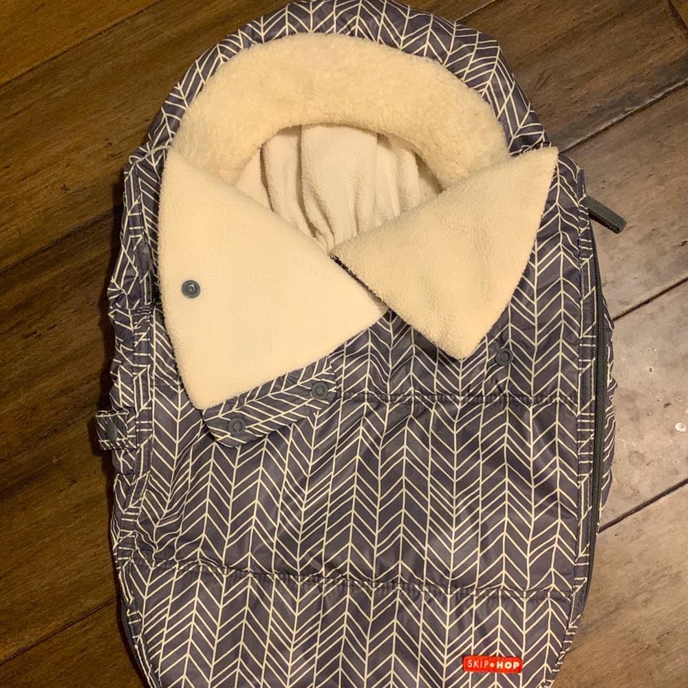 Skip Hop - Stroll & Go Car Seat Cover, Grey